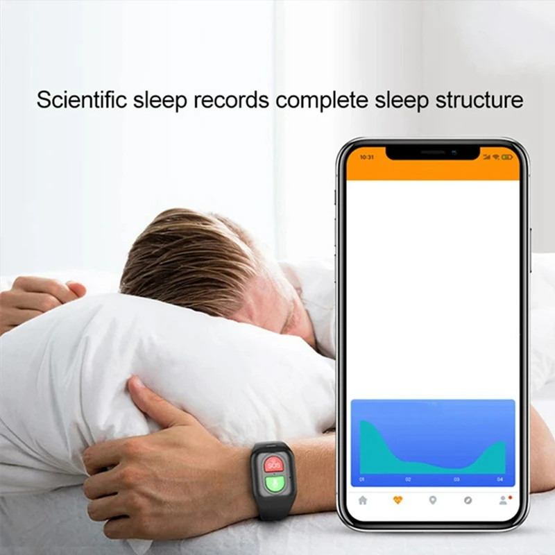 Fall Detection SOS GPS Track LBS 4G Smartwatch Anti-Lost Elderly Men ...