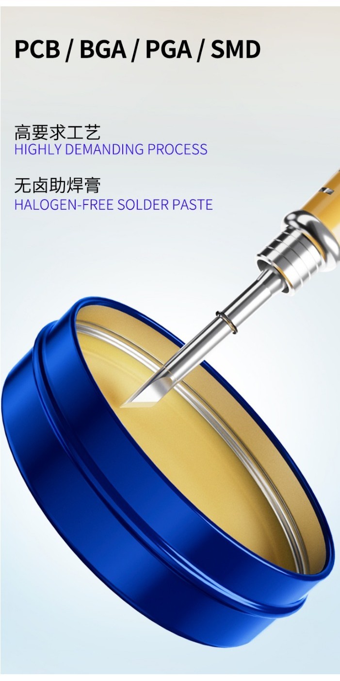 MECHANIC UV80 UV50 Paste Flux No-clean Soldering Tin BGA Solder Flux ...