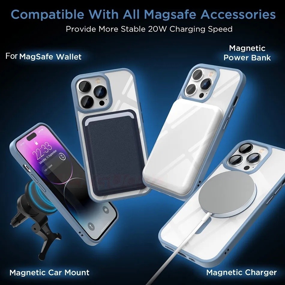 Luxury Clear Casing For iPhone X XR XS Max 7 8 Plus 11 12 Pro Max Ultra ...