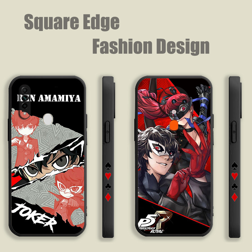 Casing For OPPO A98 5G A76 A53 A95 A96 Reno8 T 4G Anime Persona 5 Game ...