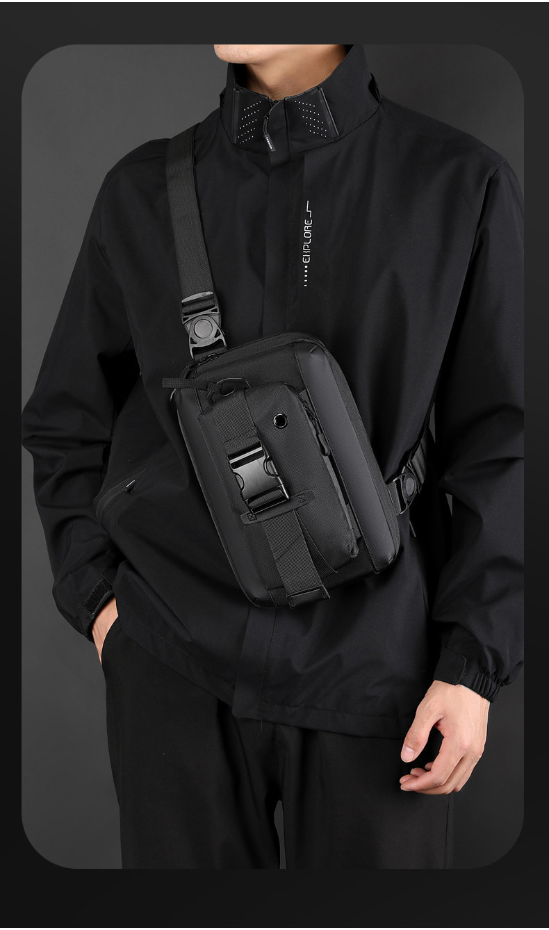 LABER LEE Crossbody Bag for Men Multi Compartment Water-Resistant ...