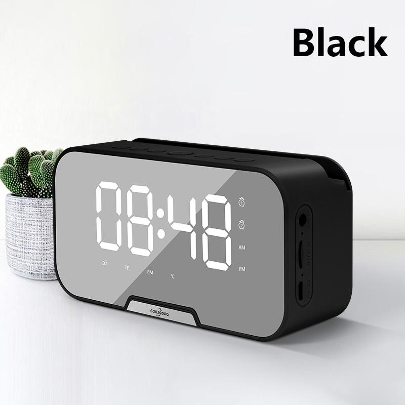 Digital Clock Alarm with Bluetooth | Microphone Speaker | LED Display ...