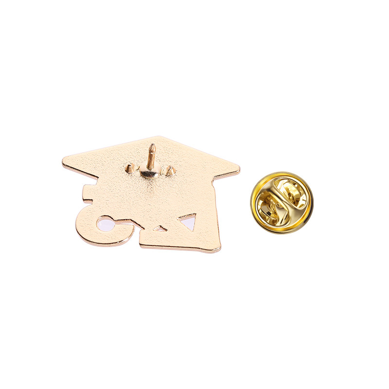 2025 College Graduate Enamel Pin Brooches Bachelor Hat Graduation ...