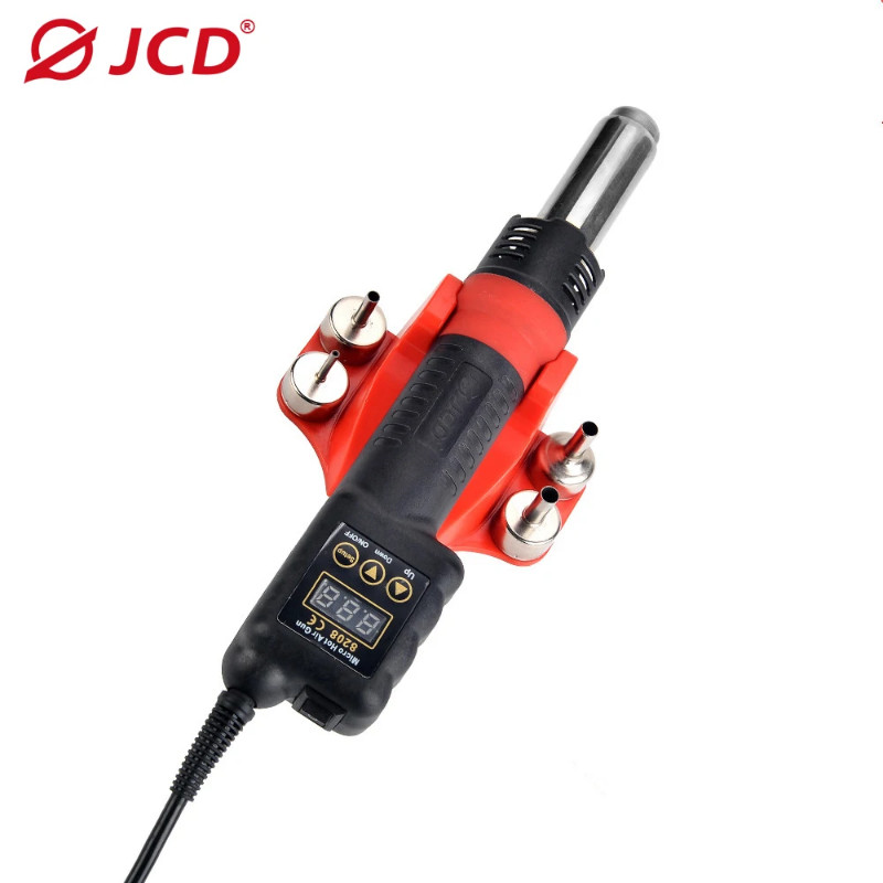 thumbnail image 2 of JCD 8208 Hot Air Gun 750W Soldering Station – 110V, Model 8208-1-US 2 of 4