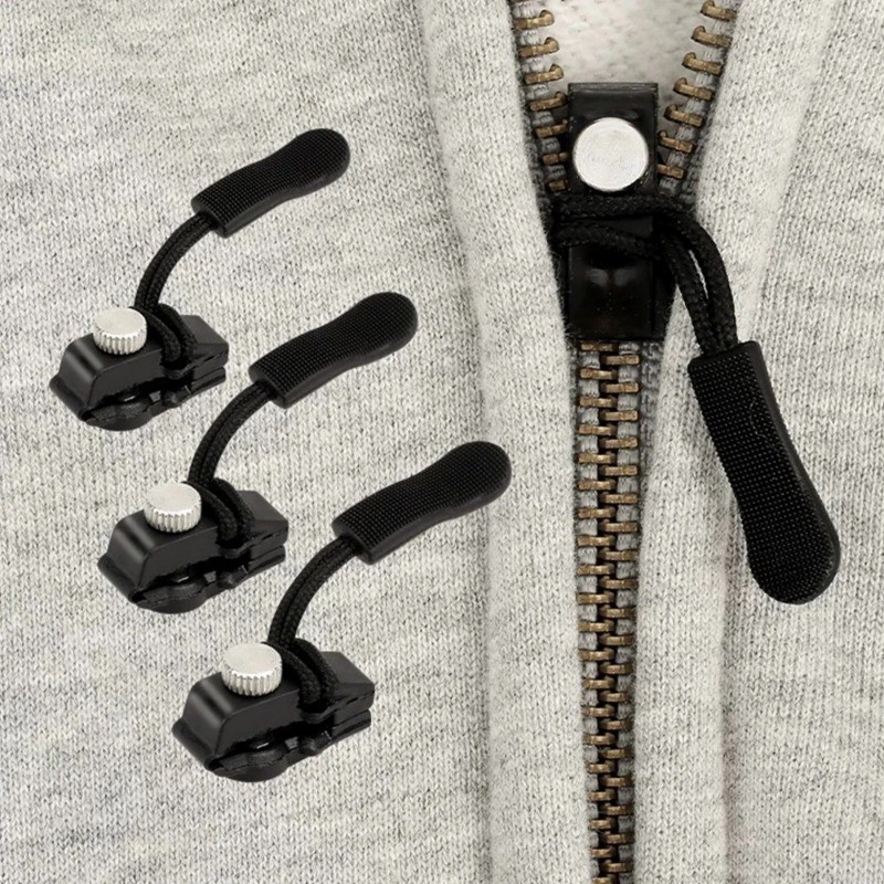Universal Zipper Repair Kit - Replacement Zipper Slide Puller Lock ...