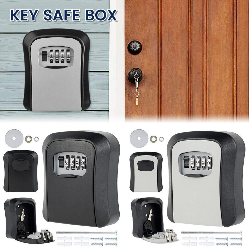 ISTOR😺KEY STORAGE SAFE BOX WALL MOUNT NUMBERING LOCKER TEMPAT SIMPAN ...