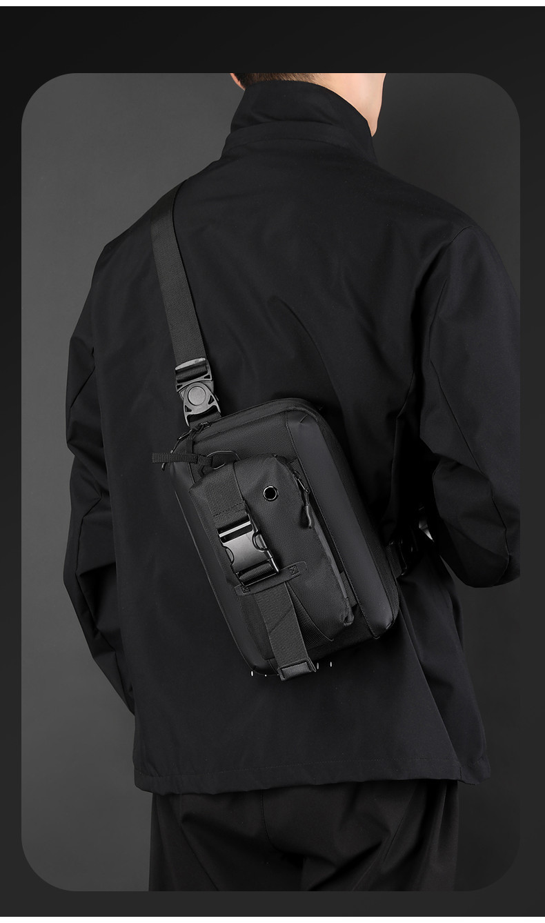 LABER LEE Crossbody Bag for Men Multi Compartment Water-Resistant ...