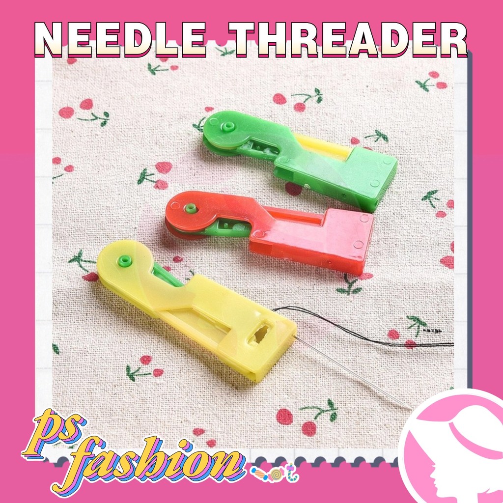 Elderly Use Automatic Easy Sewing Stitch Wire Needle Threader Thread ...