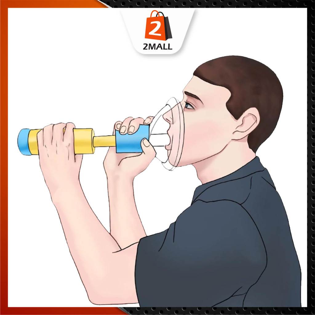 2MALL Breath Trainer Choking Emergency Rescue Mask Artificial ...