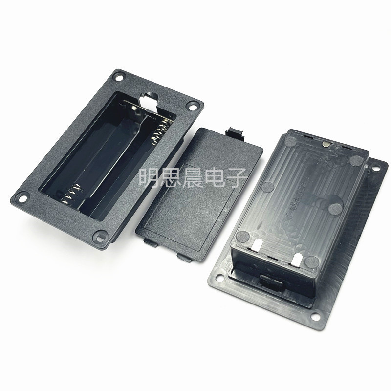 [1/2/3 Sections] 18650 Embedded Battery Box Without Cable Built-In ...