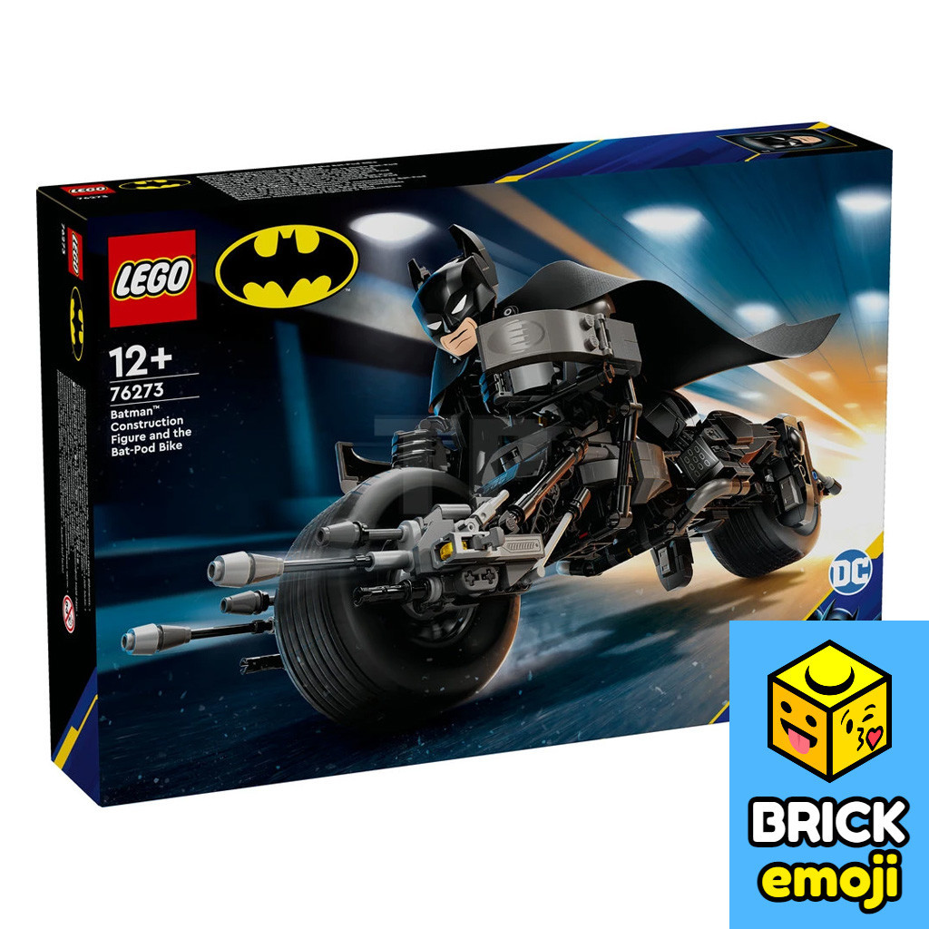 Batman™ Construction Figure and the Bat-Pod Bike 76273