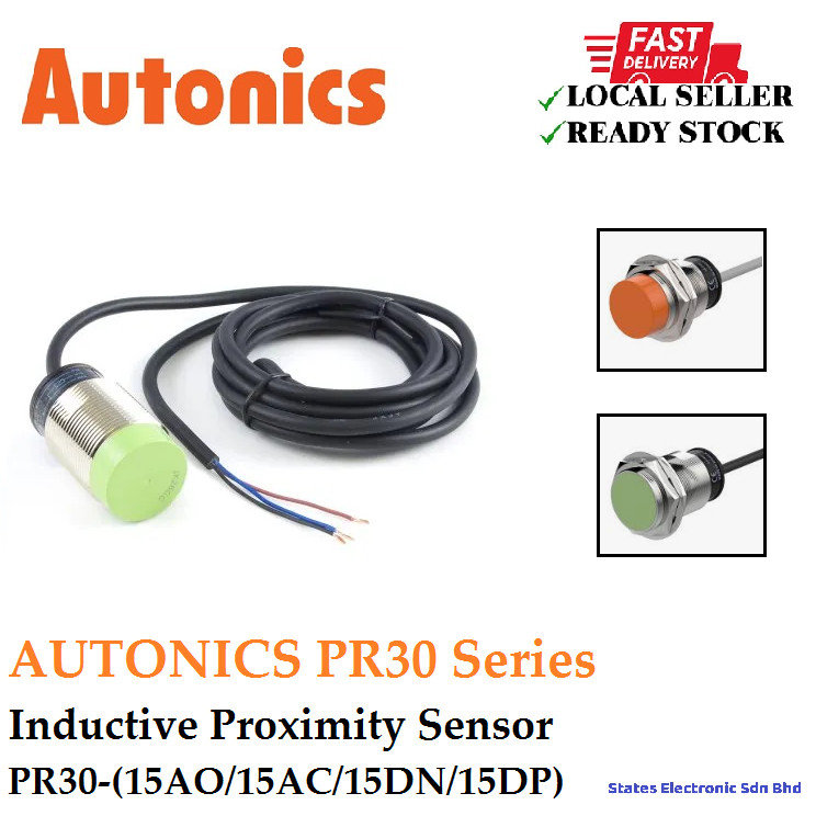 AUTONICS PR30 Series Inductive Proximity Sensor PR30-(15AO/15AC/15DN ...