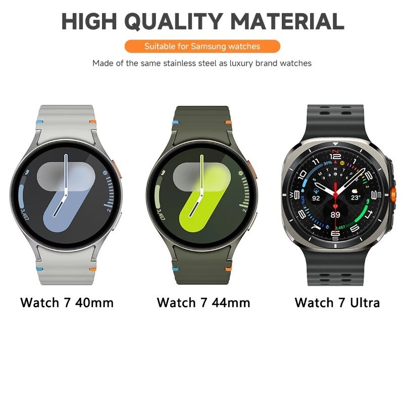 Metal Bezel Rings for Samsung Galaxy Watch Ultra 47mm Steel Bezel ...