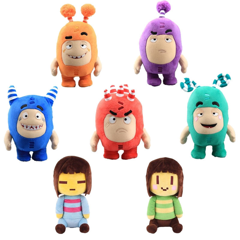 Oddbods 18cm Plush Soft Cuddly Toy Newt Bubbles Pogo Zee Jeff Fuse ...