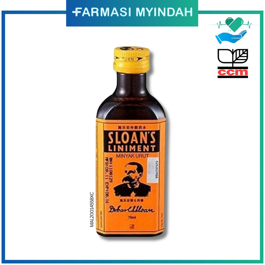 Sloan's Massage Liniment 70ml | Shopee Malaysia