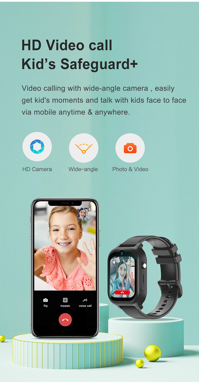 K26 4G Smart Watch Kids GPS WIFI Video Call SOS Child Smartwatch Camera ...