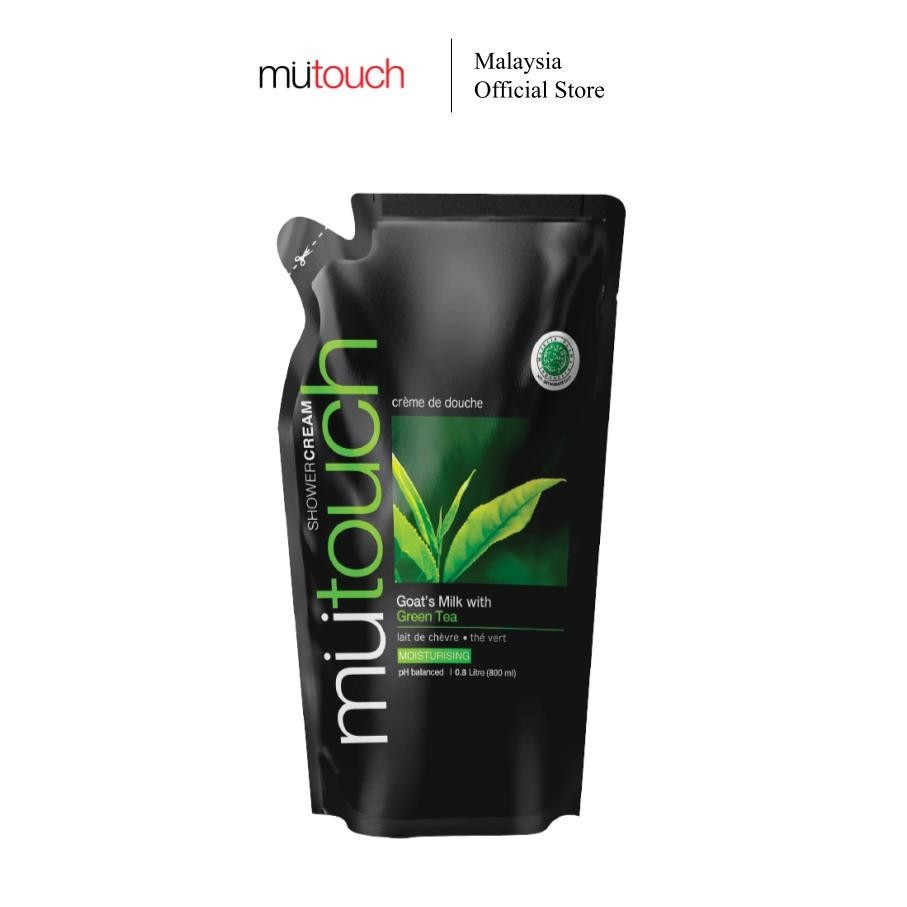 MUTOUCH Goat's Milk Shower Cream with Green Tea 800ml (Refill) | Shopee ...