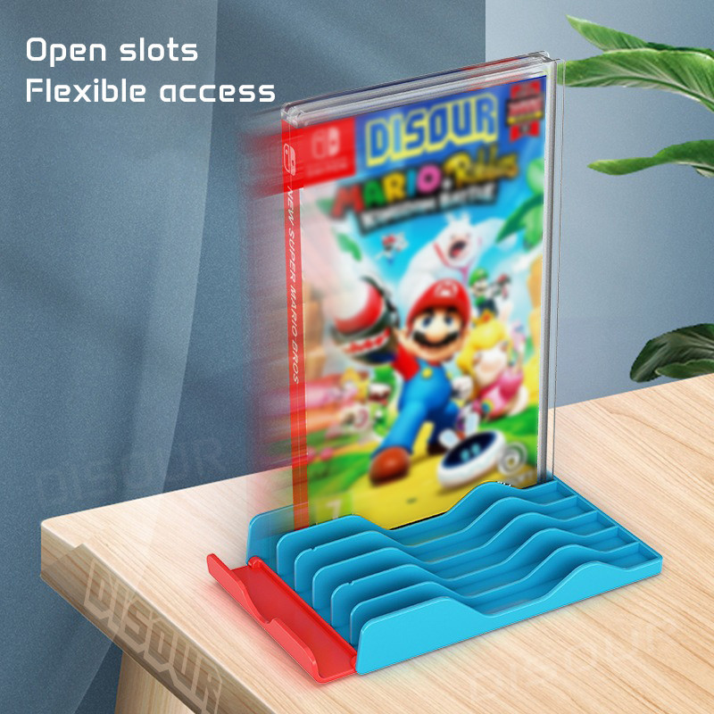 For Nintendo Switch Desktop Card Box Holder Cassette Storage Rack Game ...