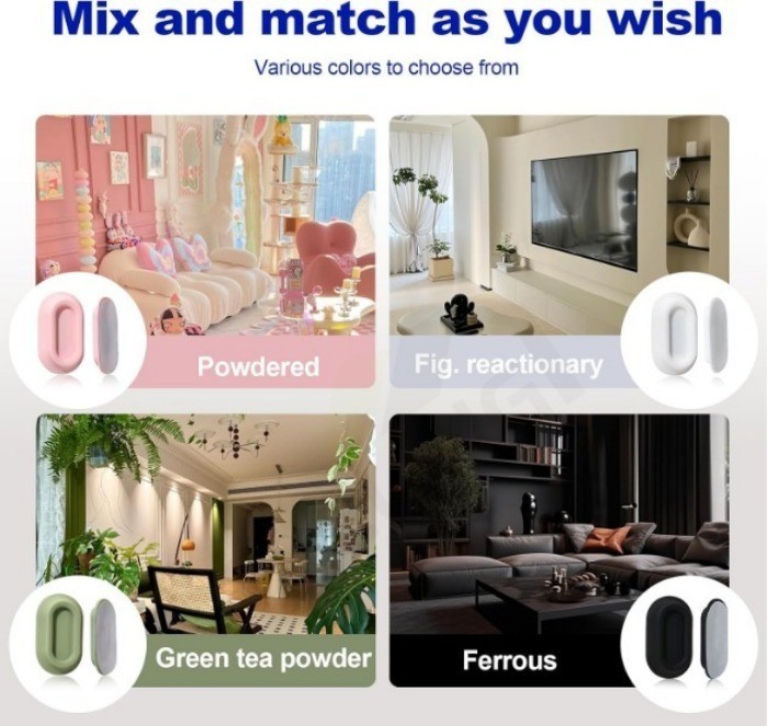 FEELING🚩🌞Silicone Magnetic Remote Control Holder,Magnetic TV Remote ...