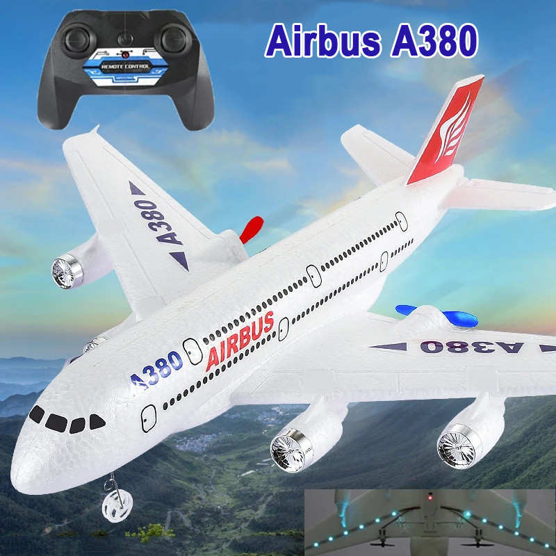 Airbus A380 Airplane Boeing 747 Remote Control Aircraft 2.4G Fixed Wing ...