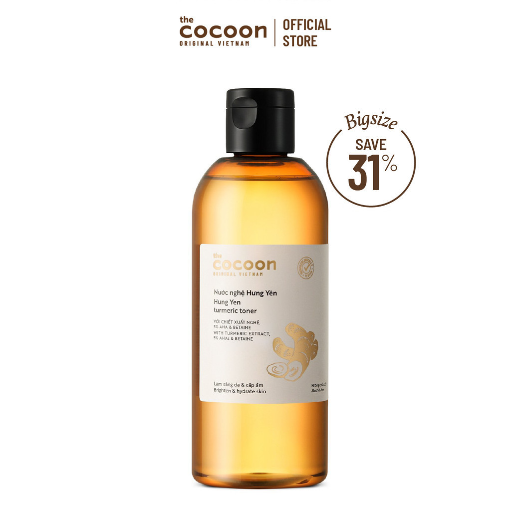 COCOON Hung Yen Brighten And Hydrate Turmeric Toner (310ml) [Not For ...