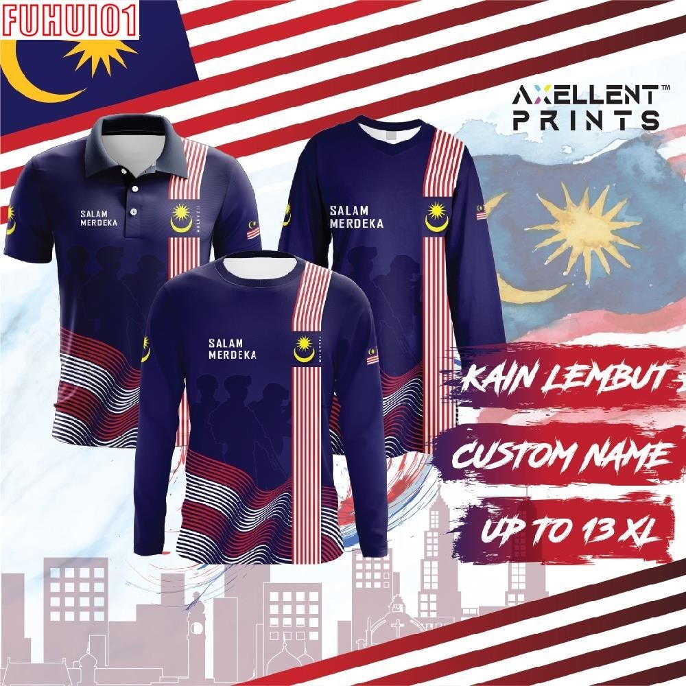 Exclusive Merdeka Jersey Collection 2024 Baju Merdeka, Edition 5 ...