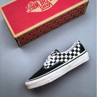 2024 Vans Anaheim Factory Era 95 Dx Black White Checkerboard Low-top 