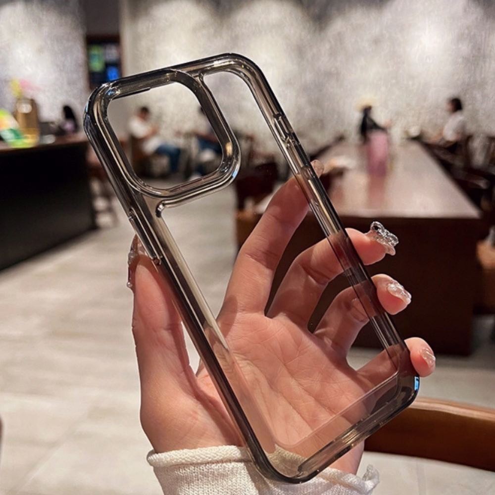 Ultra Crystal Clear Acrylic Anti Yellowish Case for iphone 16 15 Pro ...