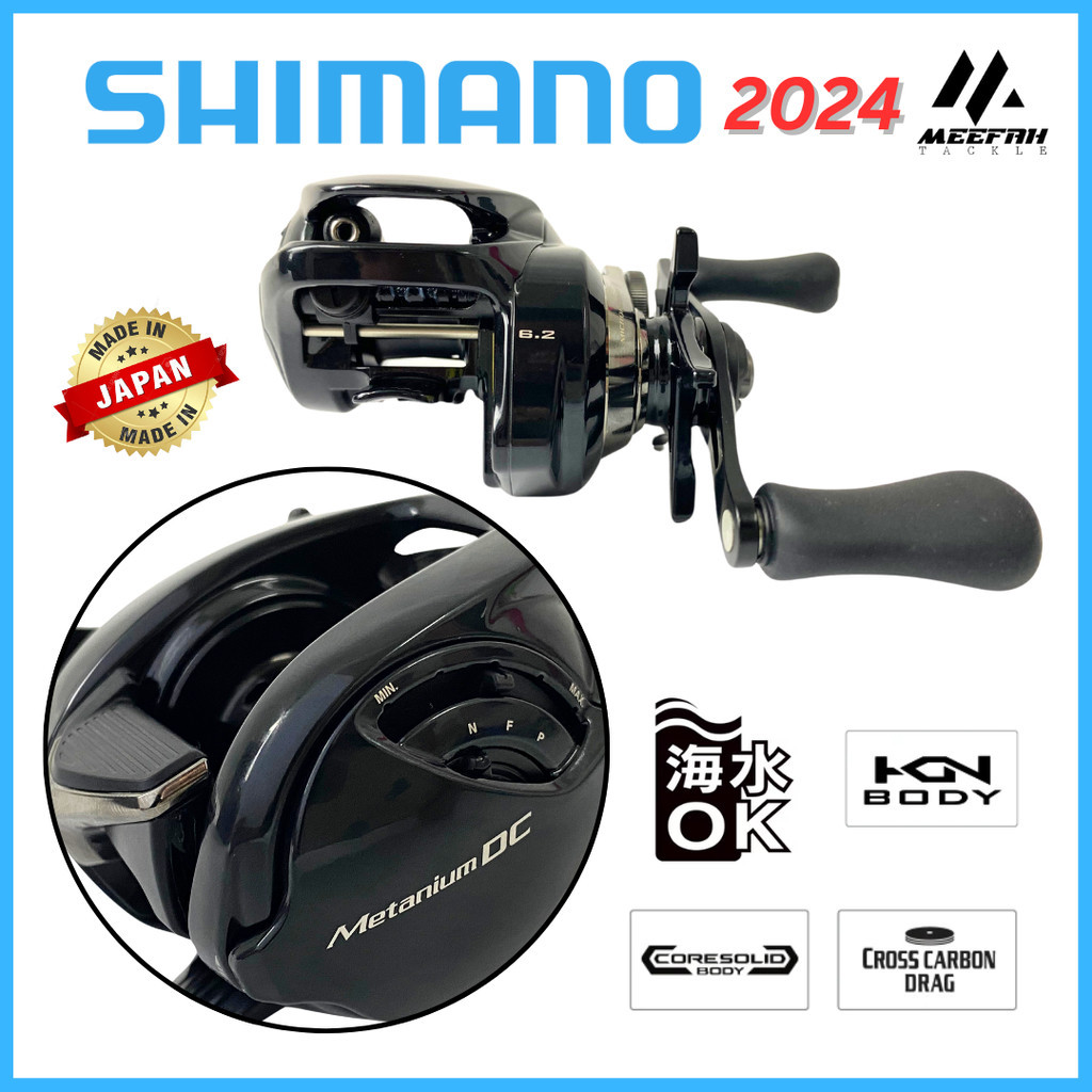 NEW ARRIVAL - SHIMANO 2024' METANIUM DC + 1 YEAR WARRANTY + FREE GIFT ...