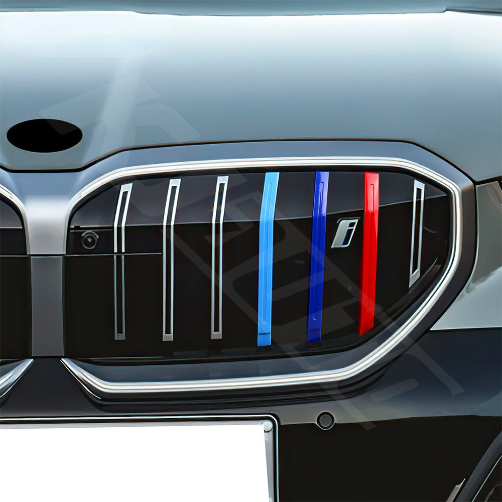 For BMW 5 Series G60 2024 ABS Car Front Racing Grille Trim Bumper ...
