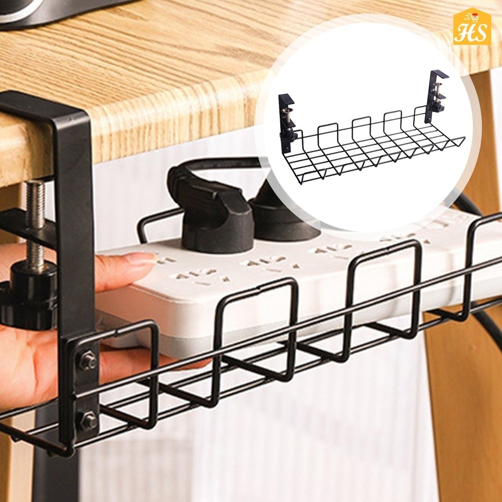 HS Under Table Storage Rack Loadding Capacity 15KG 38CM Under Desk ...