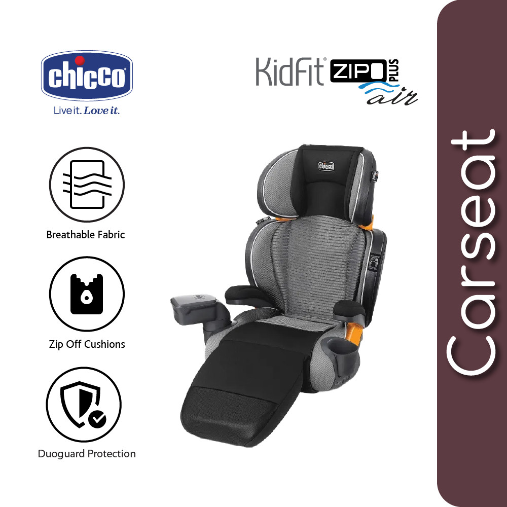 Chicco KidFit Zip Air Plus Booster Car Seat | Shopee Malaysia