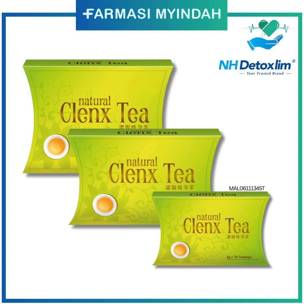 NH Detoxlim Natural Clenx Tea (10's/ 20's/ 50's) | Shopee Malaysia