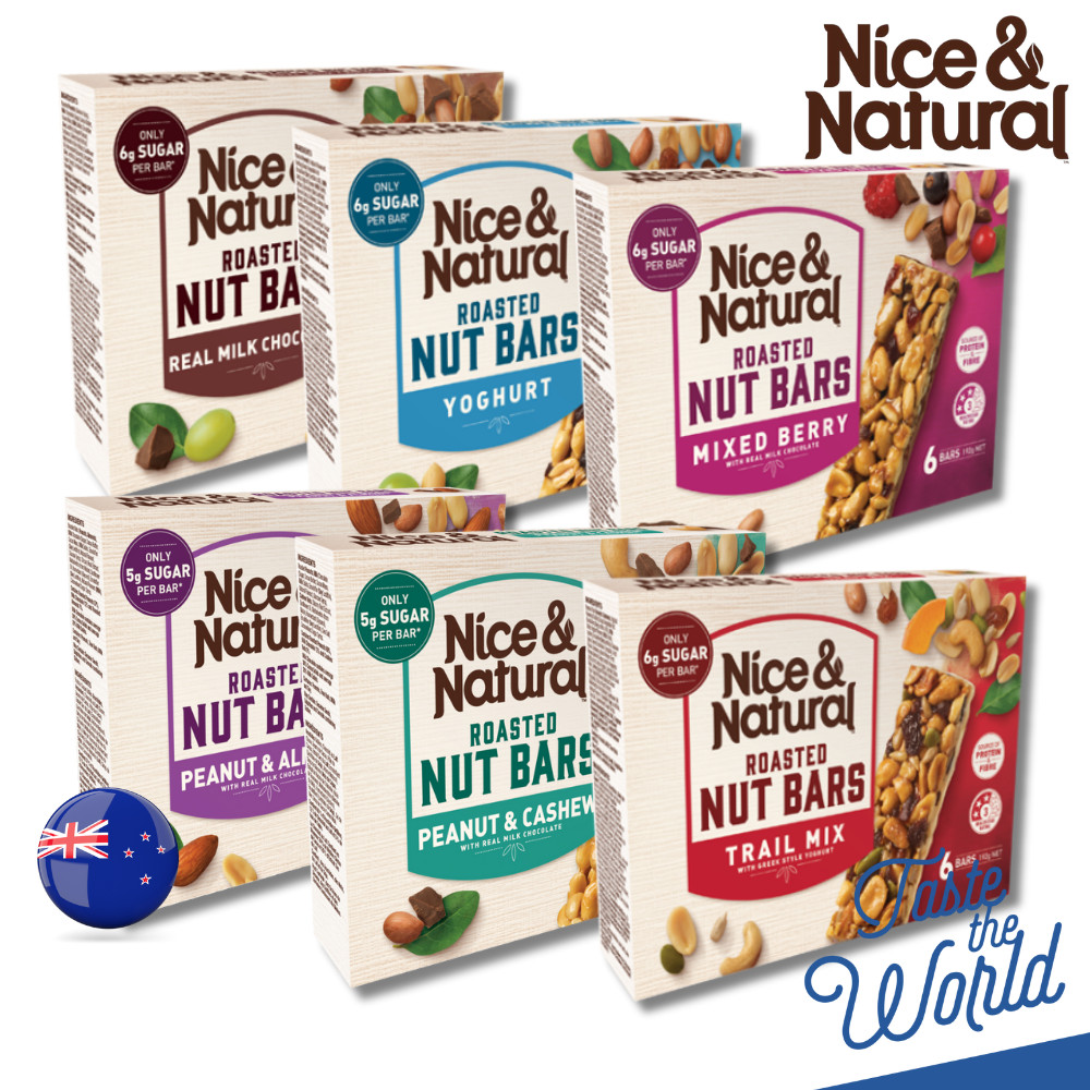Nice & Natural Roasted Nut Bar (192g) Shopee Malaysia