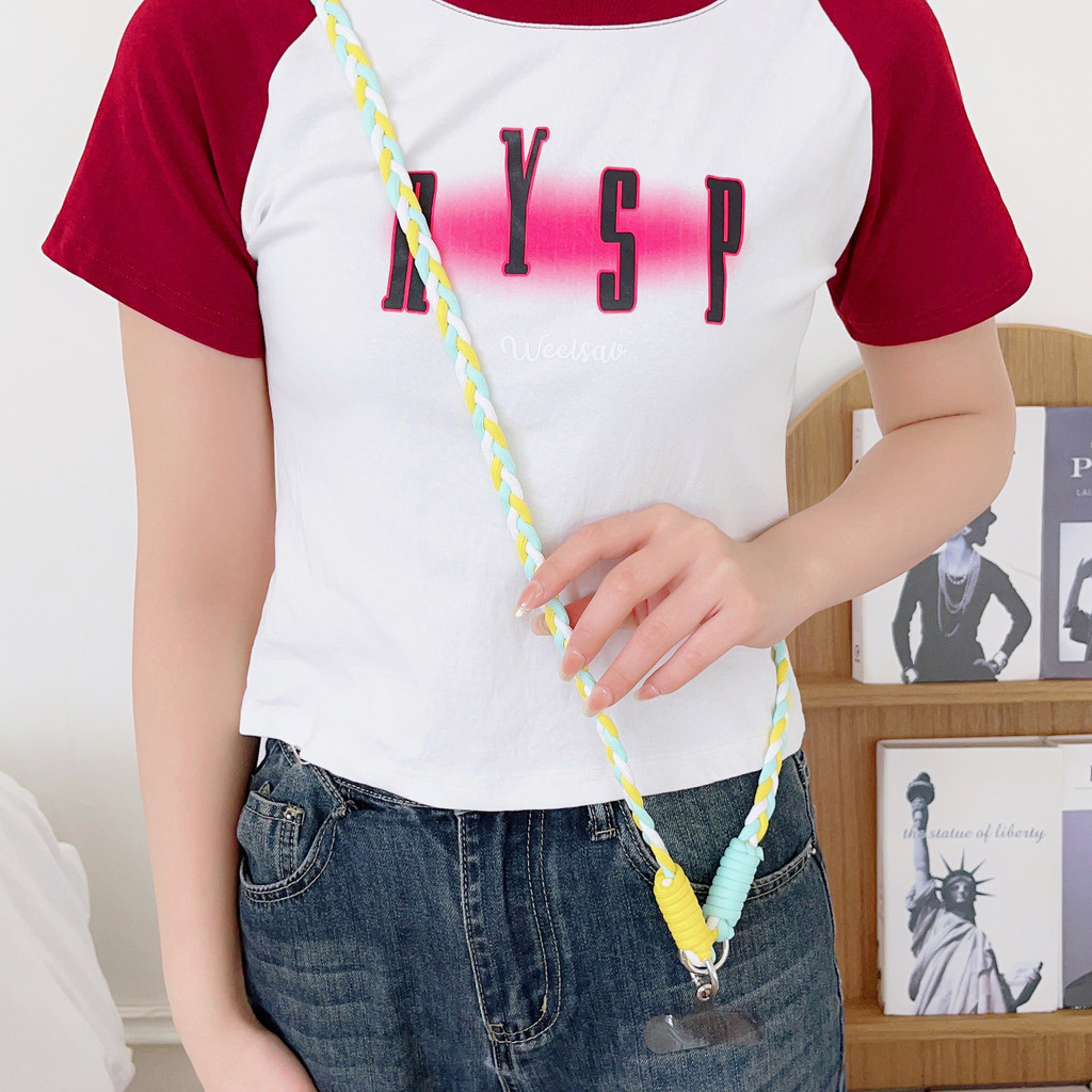 Long Rope Hemp Rope Crossbody Mobile Phone Rope Strap Phone Case ...