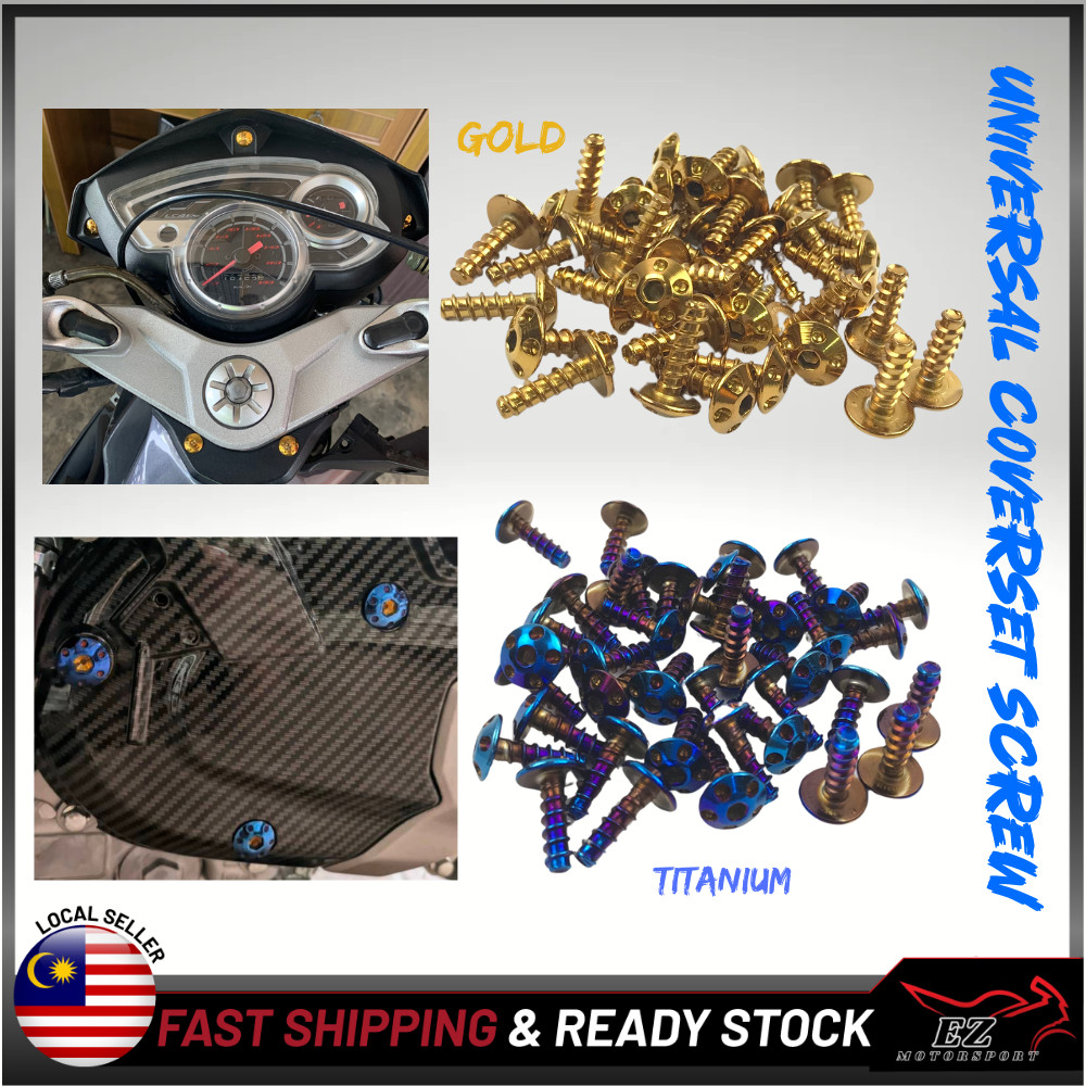 (1 Biji) Universal Body Coverset Cover Set Screw Skru Motor Y15 Y16 ...