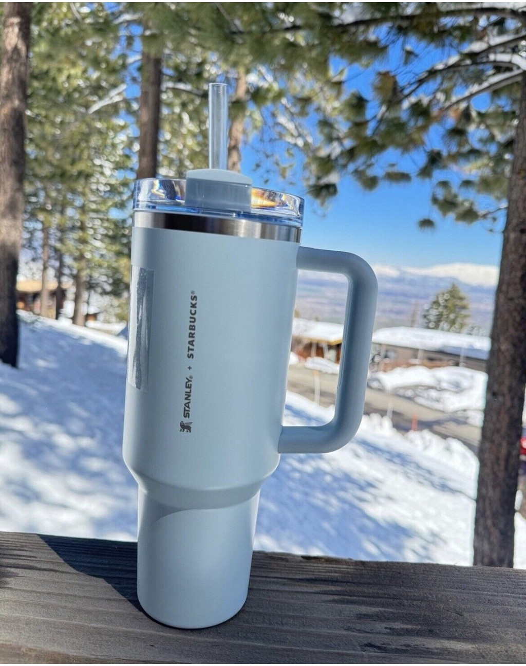 Starbucks + Stanley² Tumbler Cups Spring Light Blue Starbucks Cup with ...