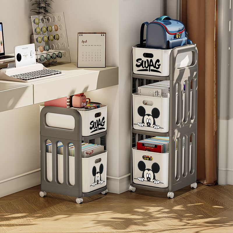 Student Bag Storage Rack Removable Under-desk Book Storage Rack Home ...