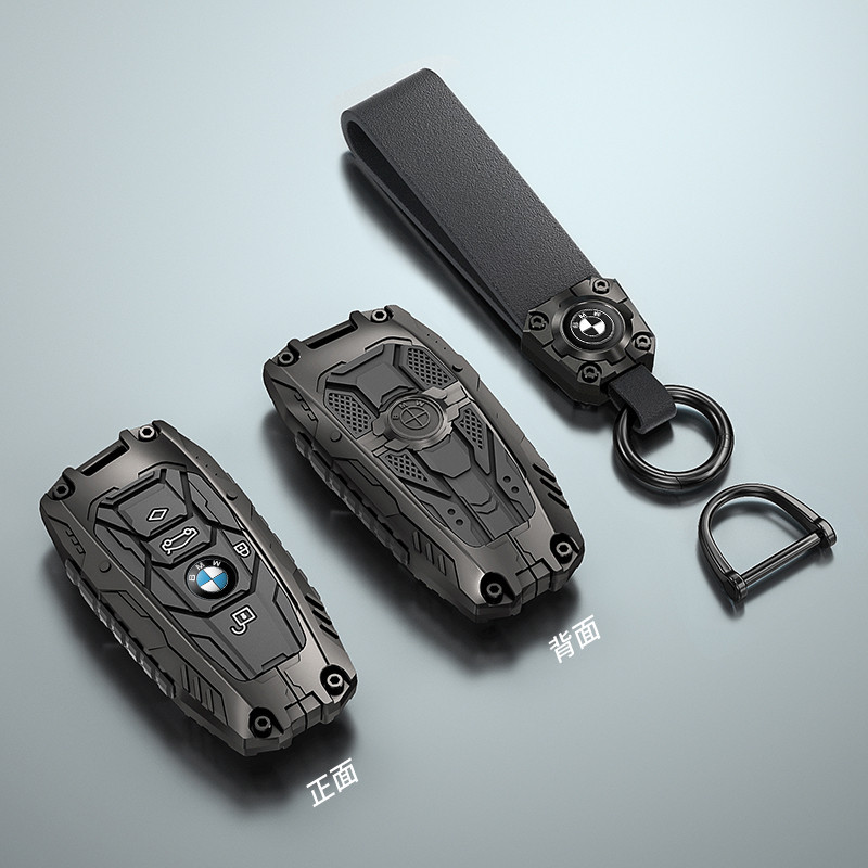 Zinc Alloy Car Remote Key Case Cover For BMW 1 2 3 4 5 6 7 Series X1 X3 ...