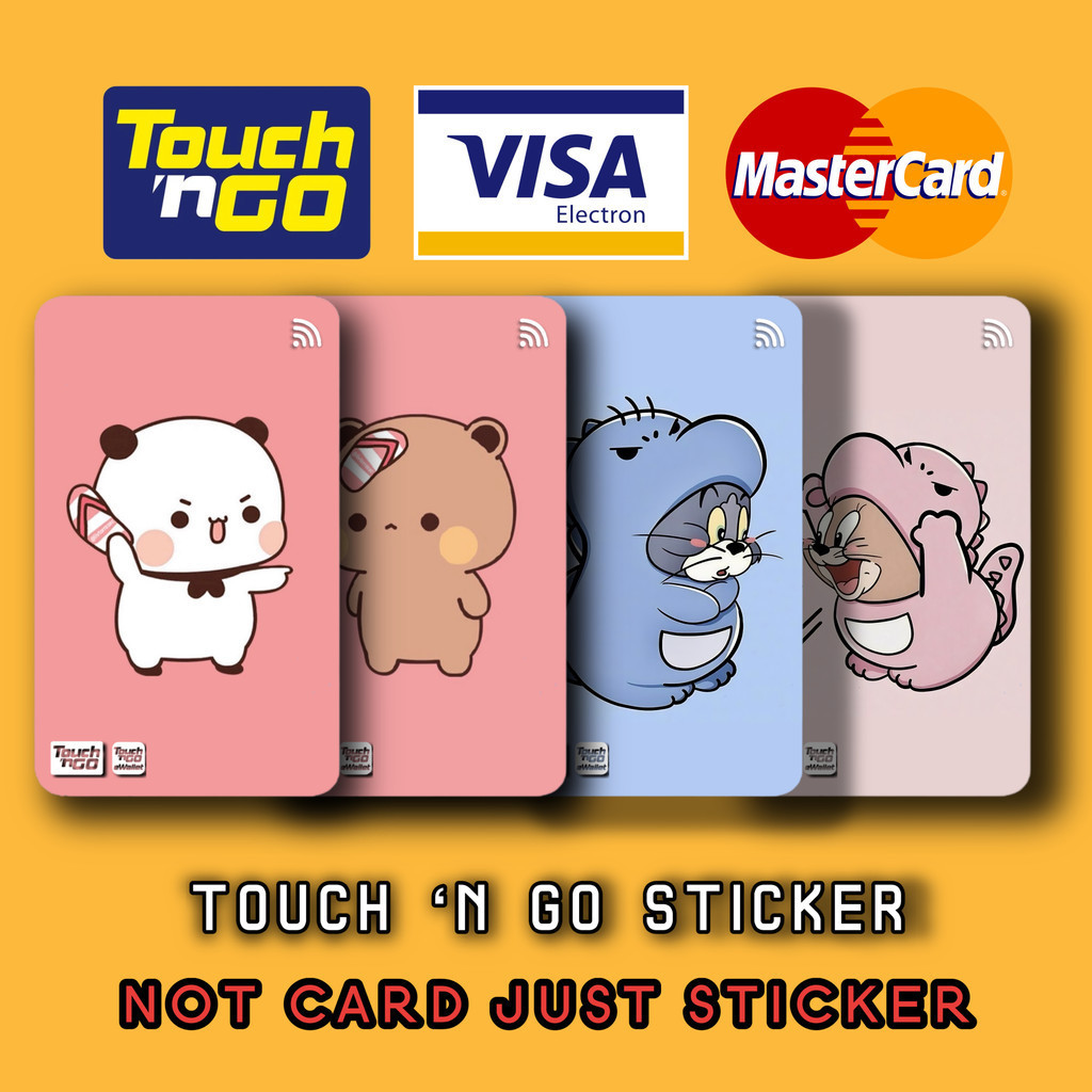 Couple Series for Touch n Go Card Sticker Cover TNG / Master / Visa ...