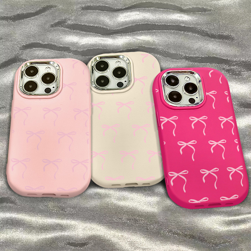 Cute Pink Flower Bow Case For IPhone 14 Pro – Magnetic, Shockproof & Scratch-Resistant Protective Cover