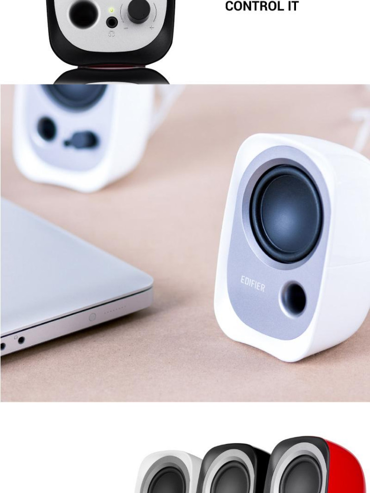 Edifier R12U High Quality 2.0 USB Computer Speaker | Shopee Malaysia