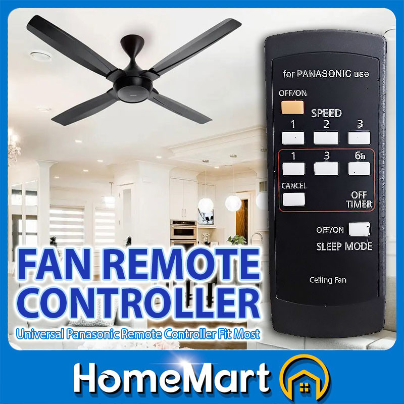 Universal Ceiling Panasonic Fan Remote Control Fan 3 Speed Ceiling Fan ...