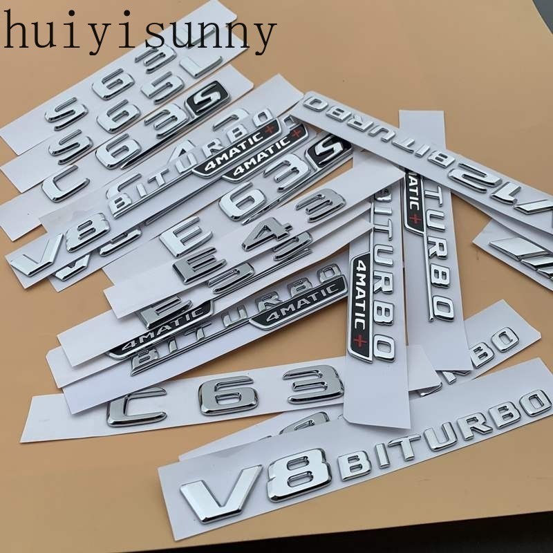 HYS Mercedes Benz C-class E-class S-class modified AMG vehicle logo ...