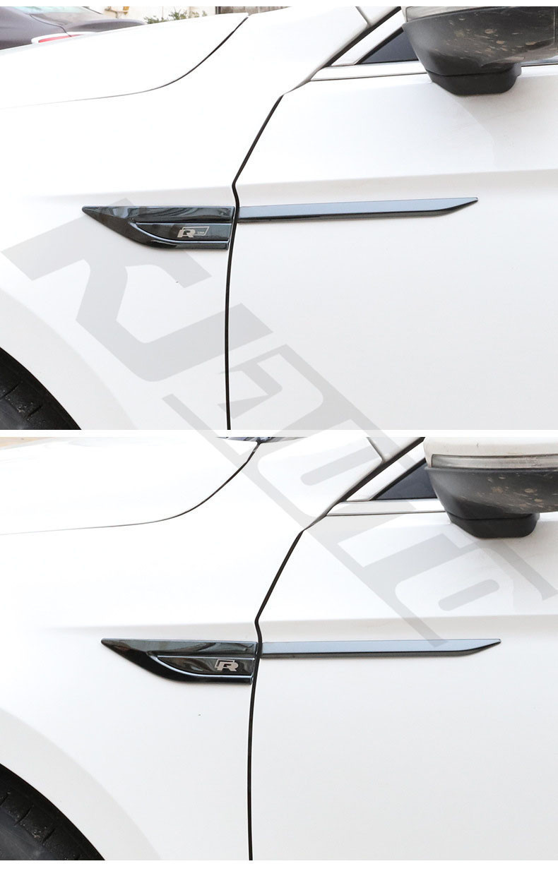 Toyota Yaris Cross Metal Fender Side Label Stickers Badges Anti-scratch 