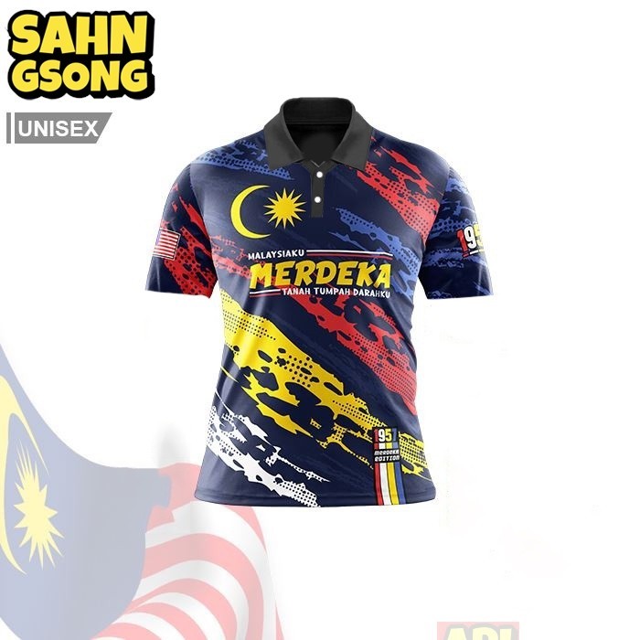 MERDEKA !! Malaysia 67th Merdeka 2024 Design Sublimation Jersey Special ...