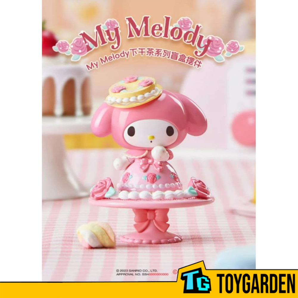 Miniso Sanrio My Melody Afternoon Tea Series Blind Box 美乐蒂下午茶系列 ...