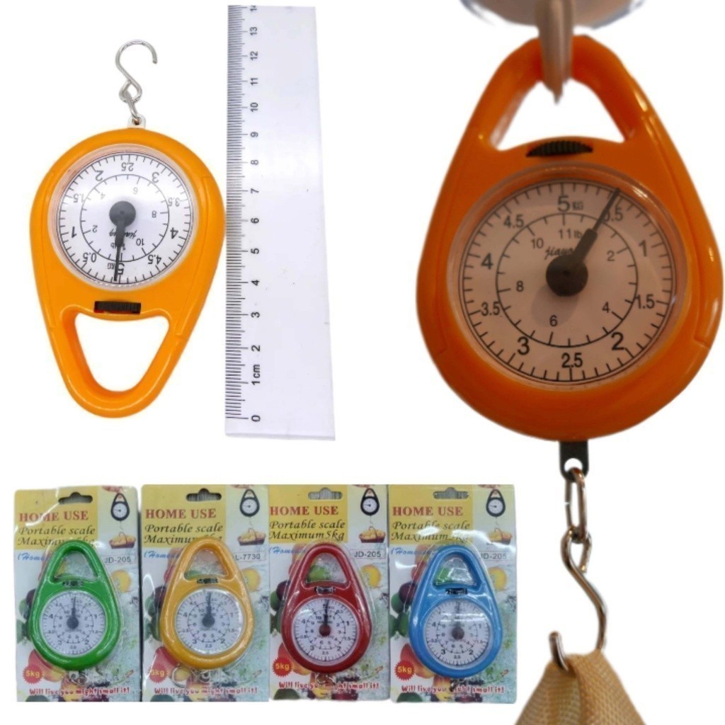 5KG /10KG TRAVELLING SCALE MINI SCALE PORTABLE SCALE KITCHEN SCALE HOOK ...