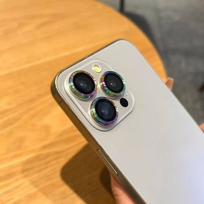 Metal Camera Lens Protector For iPhone 16 Pro Max 15 1413 12 11 Pro Max ...
