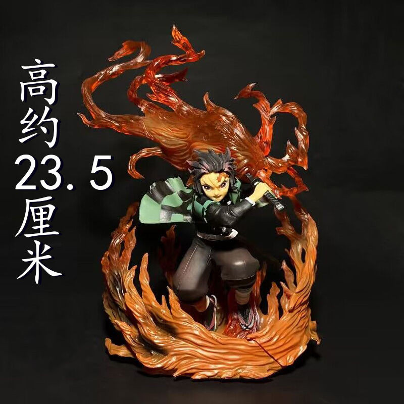 Demon Slayer Merchandise Flame Kitchen Gate Tanjiro Figure Demon Slayer ...